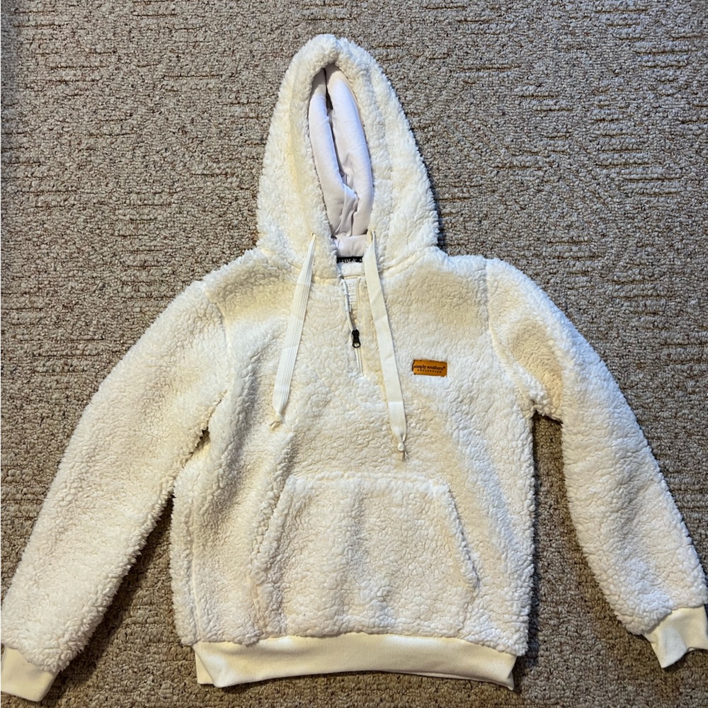 Simply Southern women’s plush cream pullover
